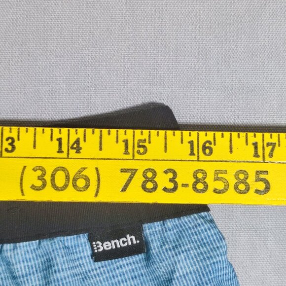 Bench board shorts men's size M blue with stripes pattern - Picture 9 of 11